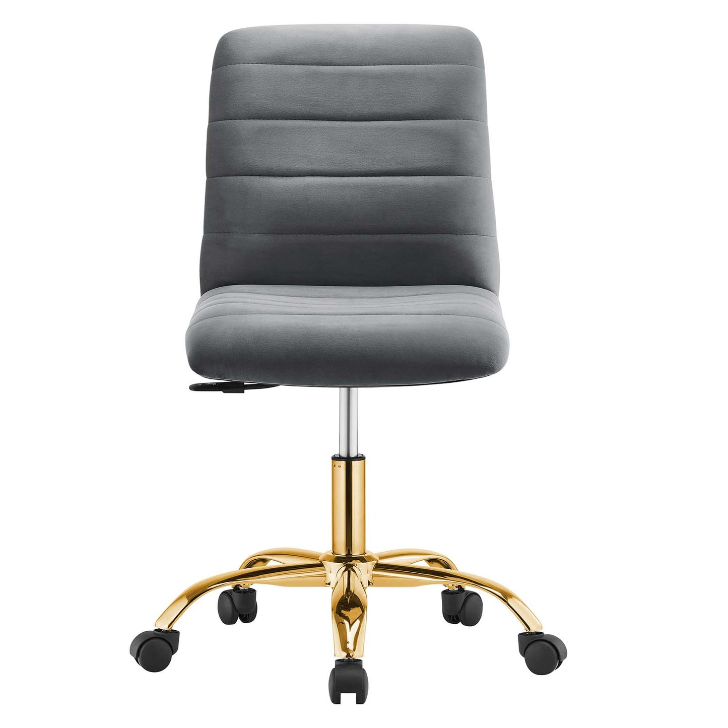 Ripple Armless Performance Velvet Office Chair By Modway - EEI-4972 | Office Chairs | Modishstore - 20