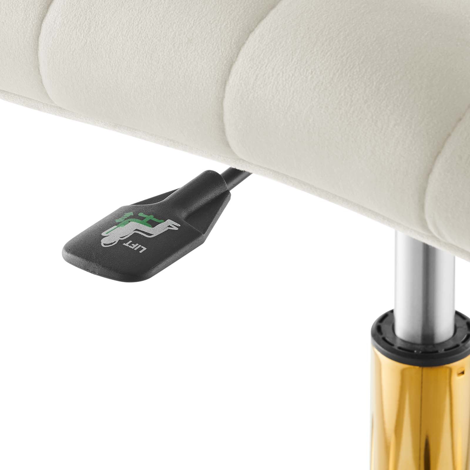 Ripple Armless Performance Velvet Office Chair By Modway - EEI-4972 | Office Chairs | Modishstore - 29