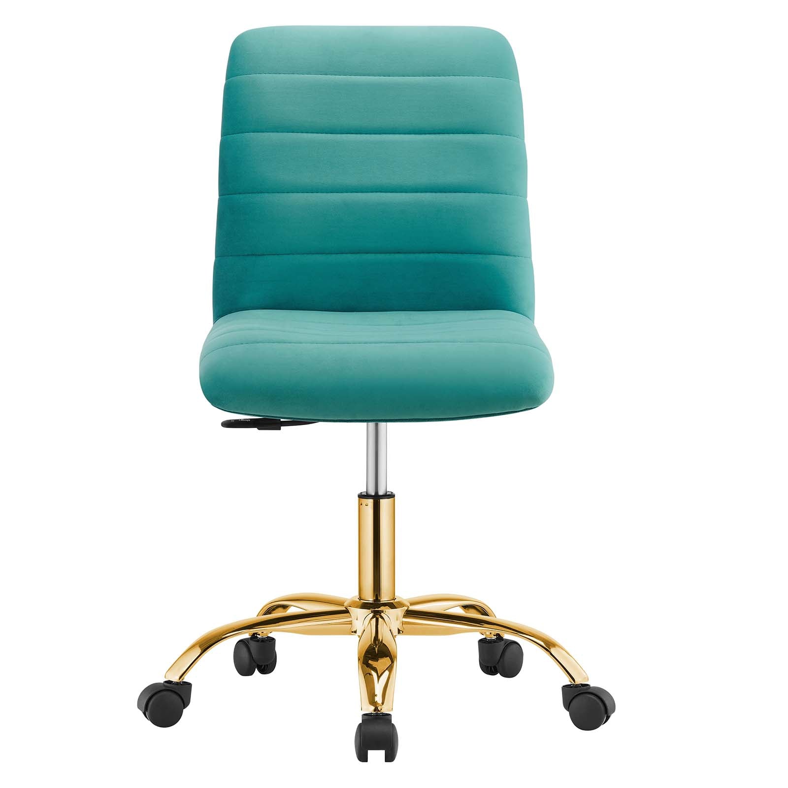 Ripple Armless Performance Velvet Office Chair By Modway - EEI-4972 | Office Chairs | Modishstore - 44