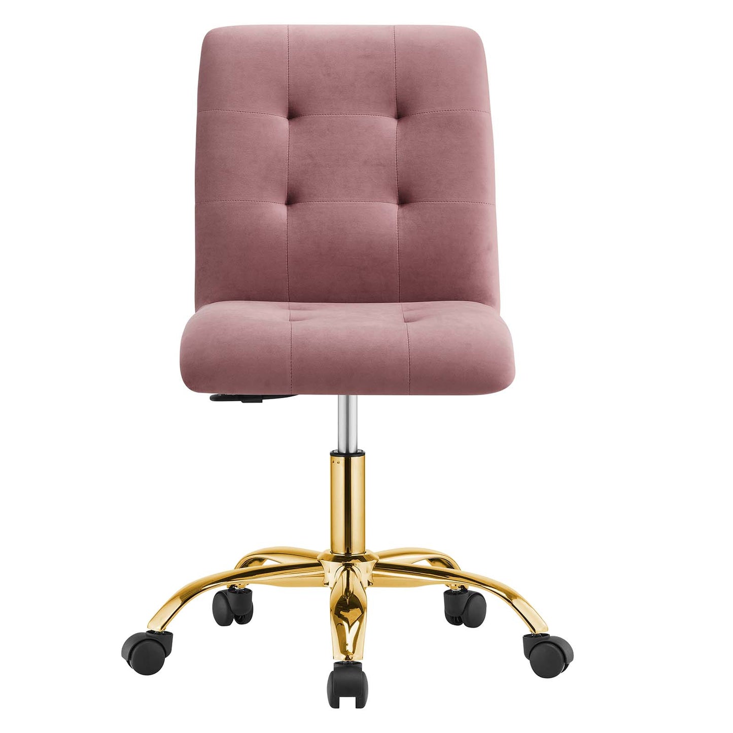 Prim Armless Performance Velvet Office Chair By Modway - EEI-4973 | Office Chairs | Modishstore - 12