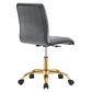 Prim Armless Performance Velvet Office Chair By Modway - EEI-4973 | Office Chairs | Modishstore - 19