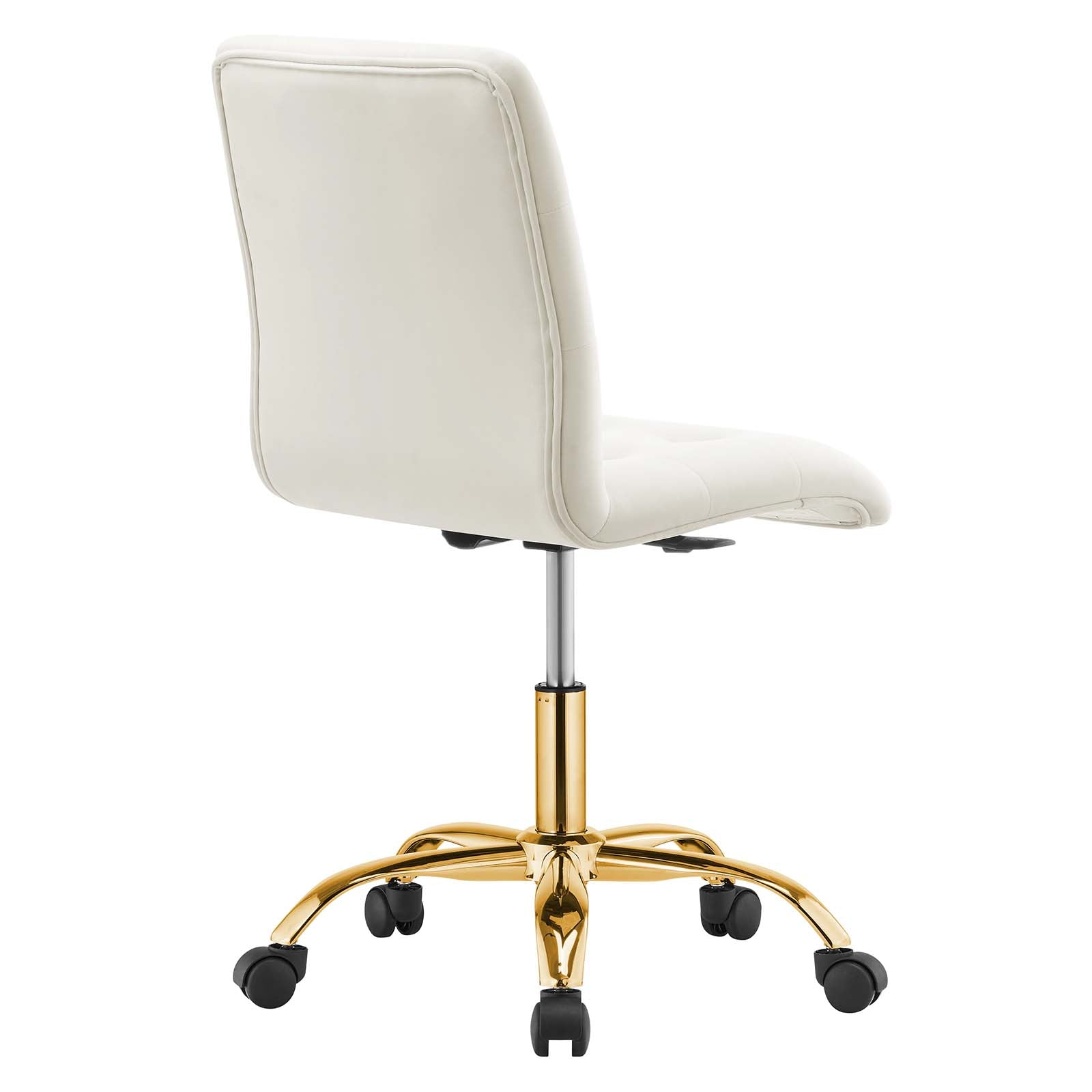 Prim Armless Performance Velvet Office Chair By Modway - EEI-4973 | Office Chairs | Modishstore - 27
