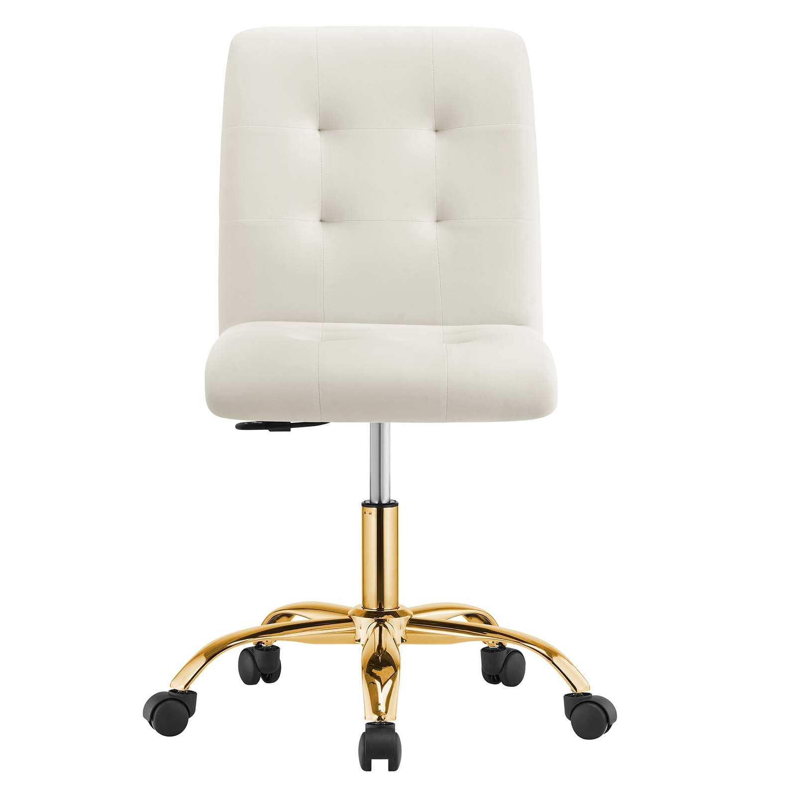 Prim Armless Performance Velvet Office Chair By Modway - EEI-4973 | Office Chairs | Modishstore - 28