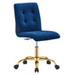 Prim Armless Performance Velvet Office Chair By Modway - EEI-4973 | Office Chairs | Modishstore - 33
