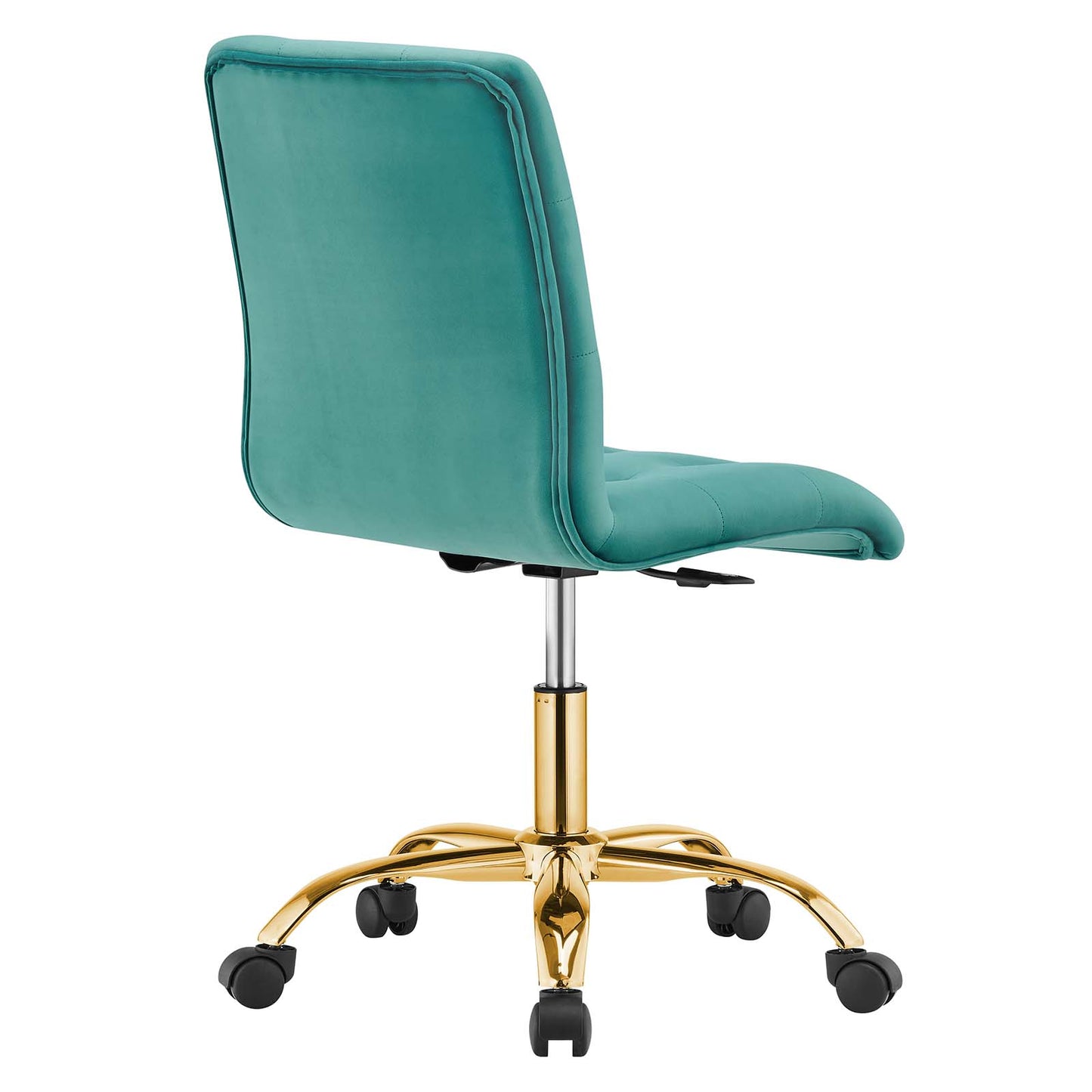 Prim Armless Performance Velvet Office Chair By Modway - EEI-4973 | Office Chairs | Modishstore - 43