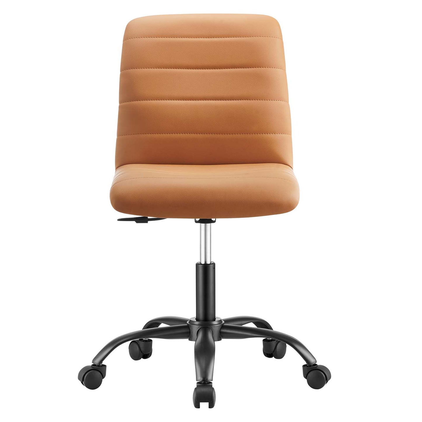 Ripple Armless Vegan Leather Office Chair By Modway - EEI-4974 | Office Chairs | Modishstore - 12