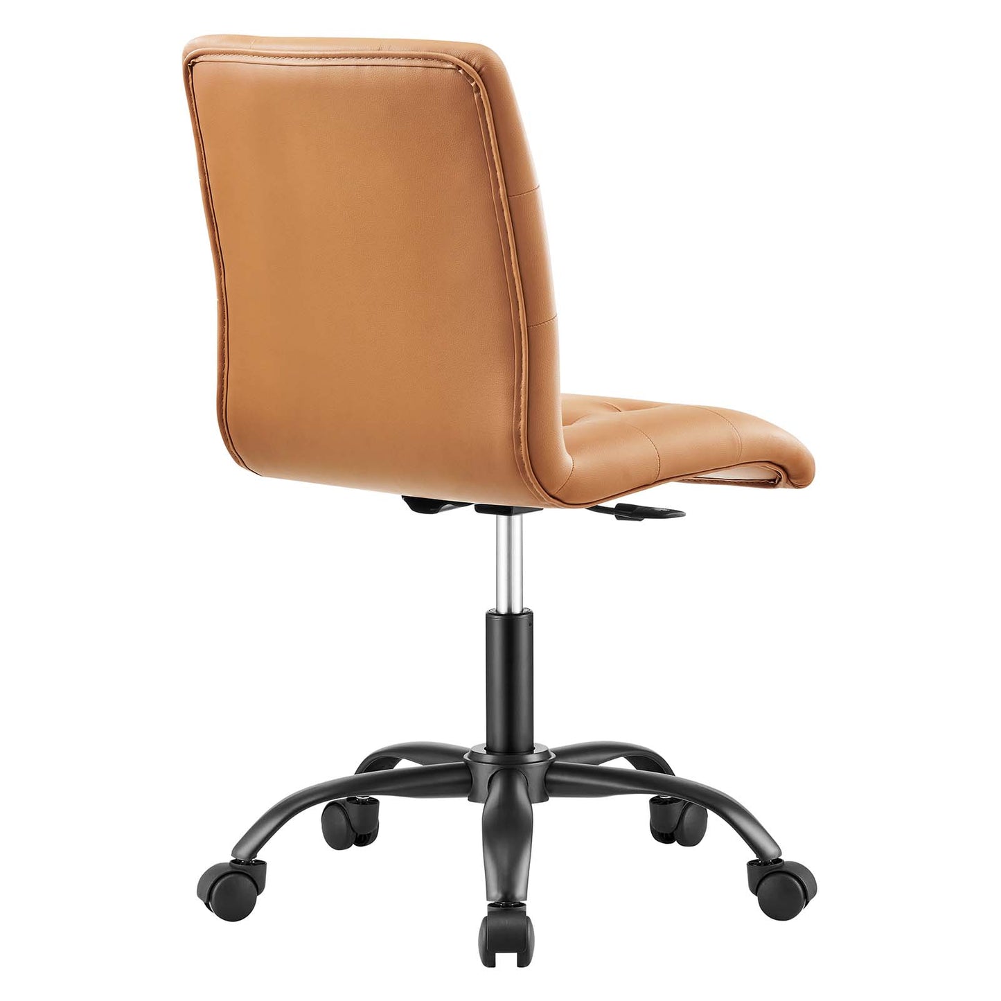 Prim Armless Vegan Leather Office Chair By Modway - EEI-4975 | Office Chairs | Modishstore - 11