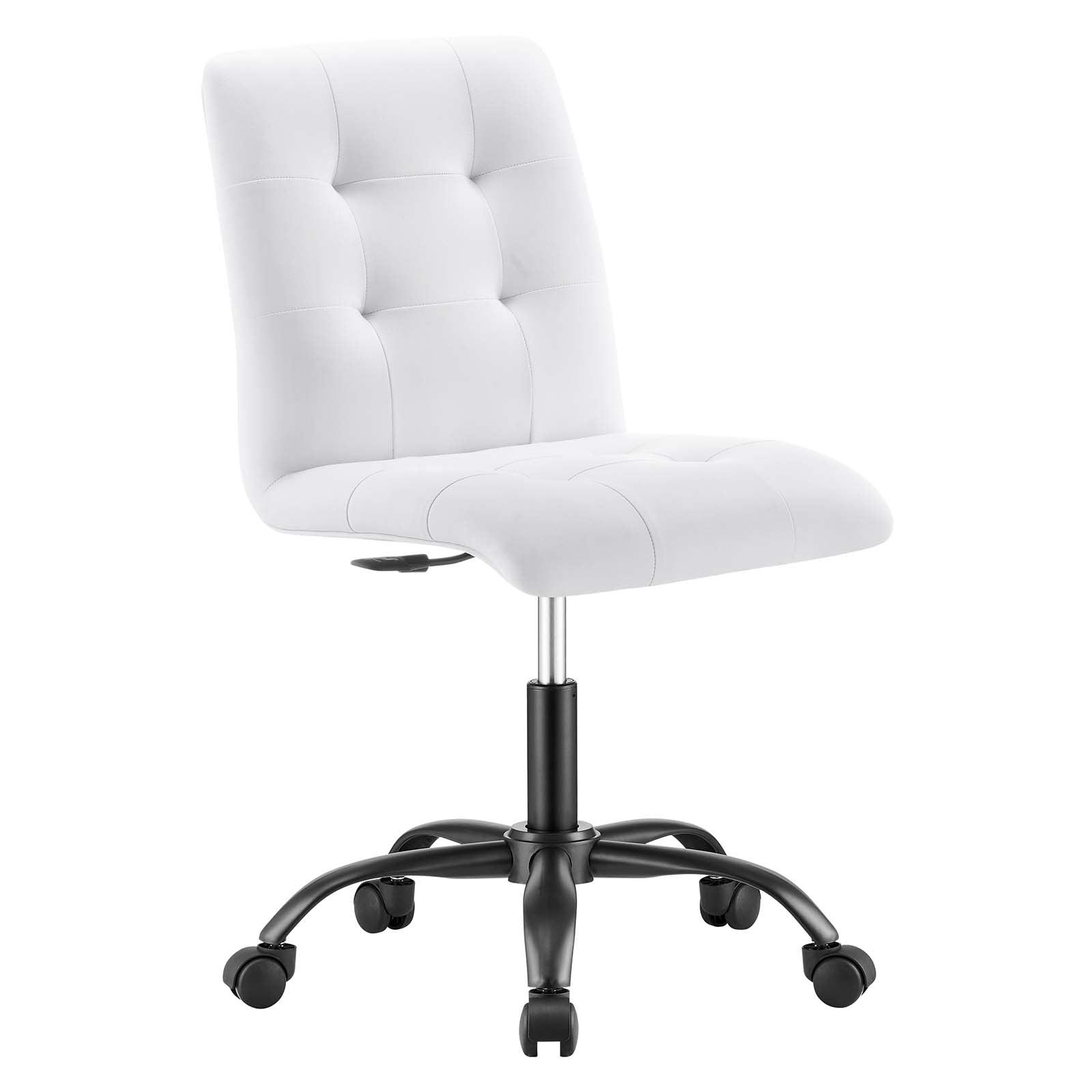 Prim Armless Vegan Leather Office Chair By Modway - EEI-4975 | Office Chairs | Modishstore - 17