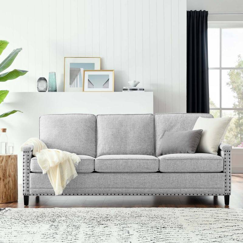 Modway Ashton Upholstered Fabric Sofa - EEI-4982 | Sofas | Modishstore - 9
