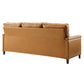 Modway Ashton Vegan Leather Sofa | Sofas | Modishstore-4