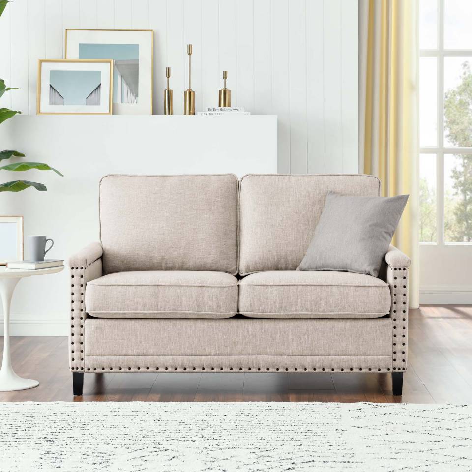 Modway Ashton Upholstered Fabric Loveseat - EEI-4985 | Loveseats | Modishstore - 5