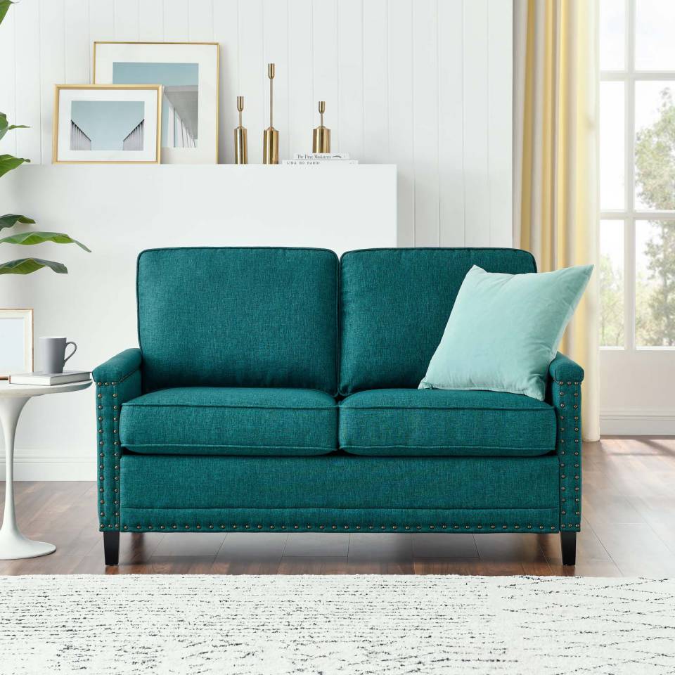 Modway Ashton Upholstered Fabric Loveseat - EEI-4985 | Loveseats | Modishstore - 17