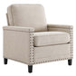 Modway Ashton Upholstered Fabric Armchair | Armchairs | Modishstore-6
