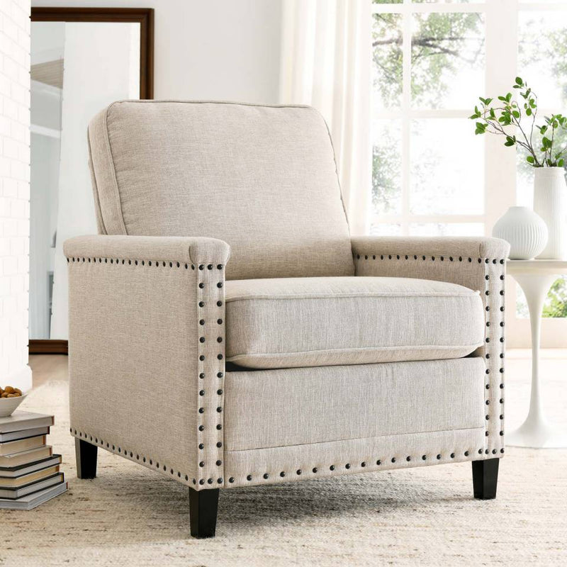 Modway Ashton Upholstered Fabric Armchair | Armchairs | Modishstore-5