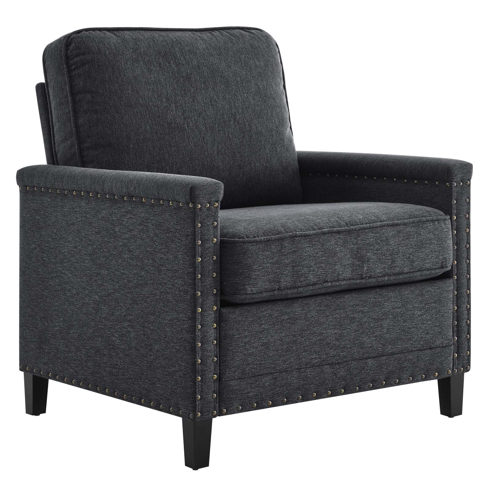 Modway Ashton Upholstered Fabric Armchair | Armchairs | Modishstore-10
