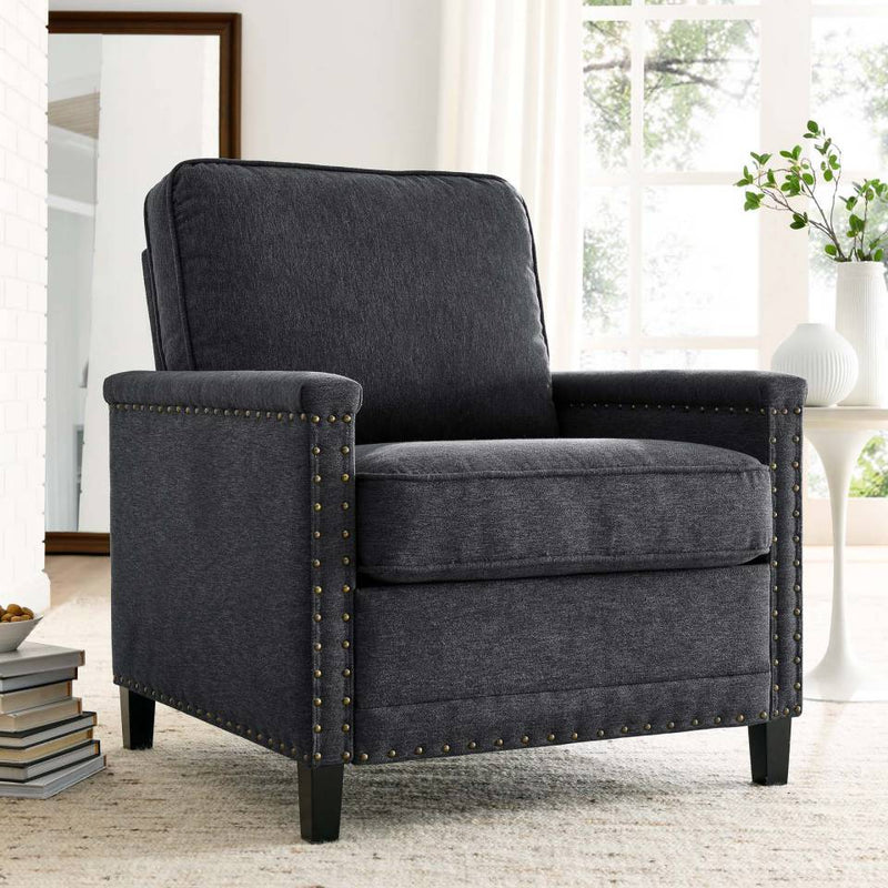 Modway Ashton Upholstered Fabric Armchair - EEI-4988 | Armchairs | Modishstore - 9