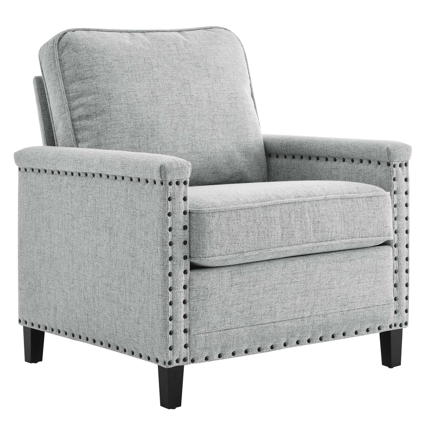 Modway Ashton Upholstered Fabric Armchair | Armchairs | Modishstore-14