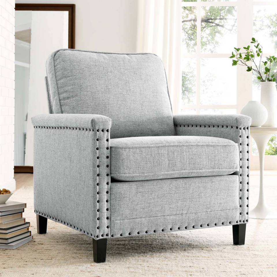 Modway Ashton Upholstered Fabric Armchair | Armchairs | Modishstore-13
