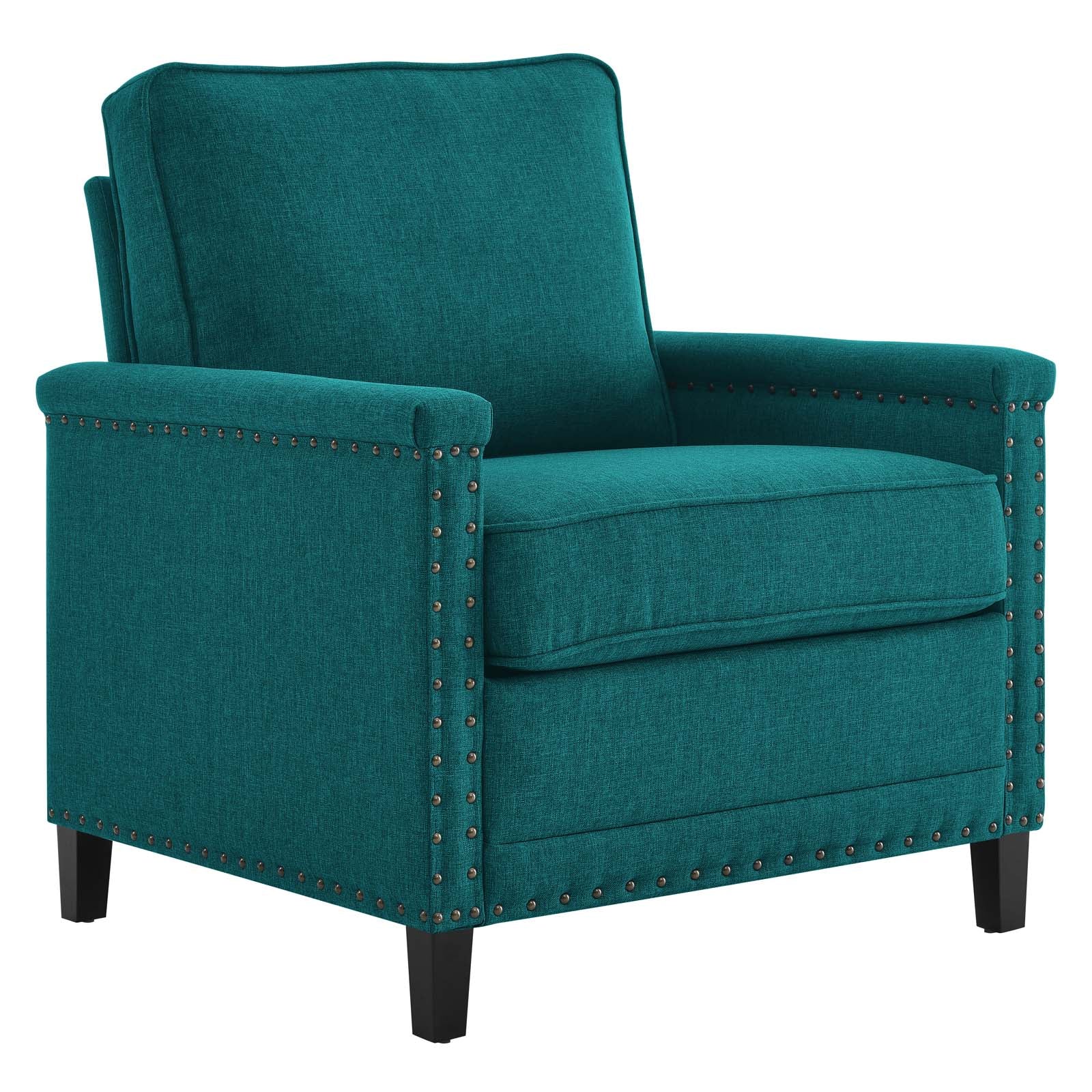 Modway Ashton Upholstered Fabric Armchair | Armchairs | Modishstore-18