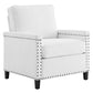 Modway Ashton Upholstered Fabric Armchair | Armchairs | Modishstore-22