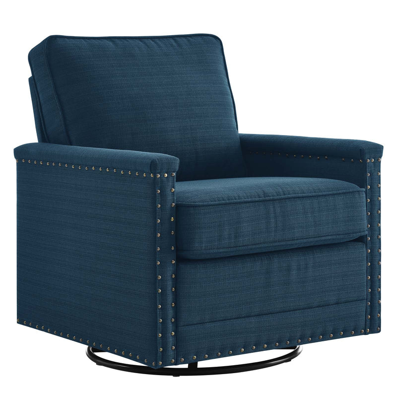 Modway Ashton Upholstered Fabric Swivel Chair | Sofas | Modishstore-2