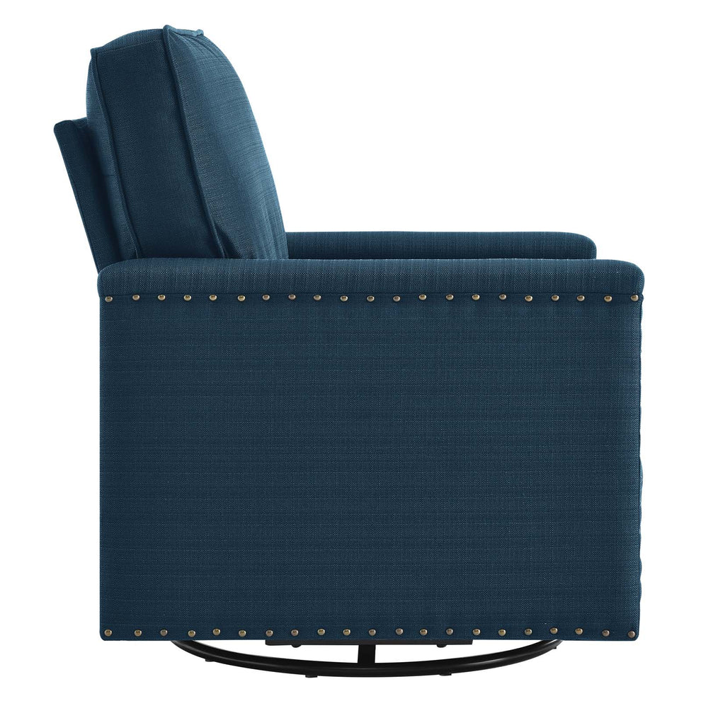 Modway Ashton Upholstered Fabric Swivel Chair - EEI-4991 | Sofas | Modishstore - 3