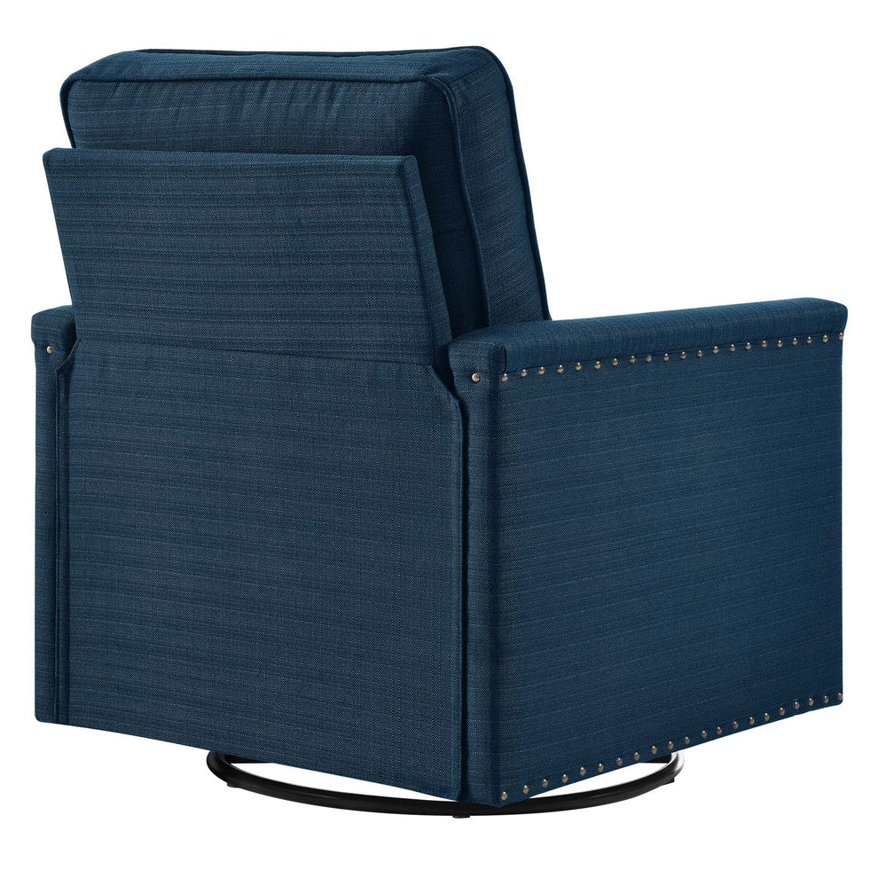 Modway Ashton Upholstered Fabric Swivel Chair - EEI-4991 | Sofas | Modishstore - 4