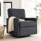 Modway Ashton Upholstered Fabric Swivel Chair | Sofas | Modishstore-9