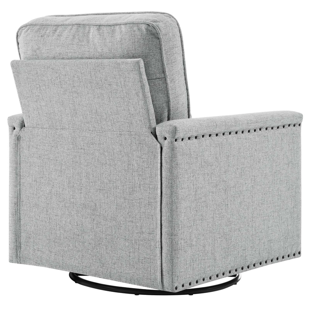Modway Ashton Upholstered Fabric Swivel Chair - EEI-4991 | Sofas | Modishstore - 17