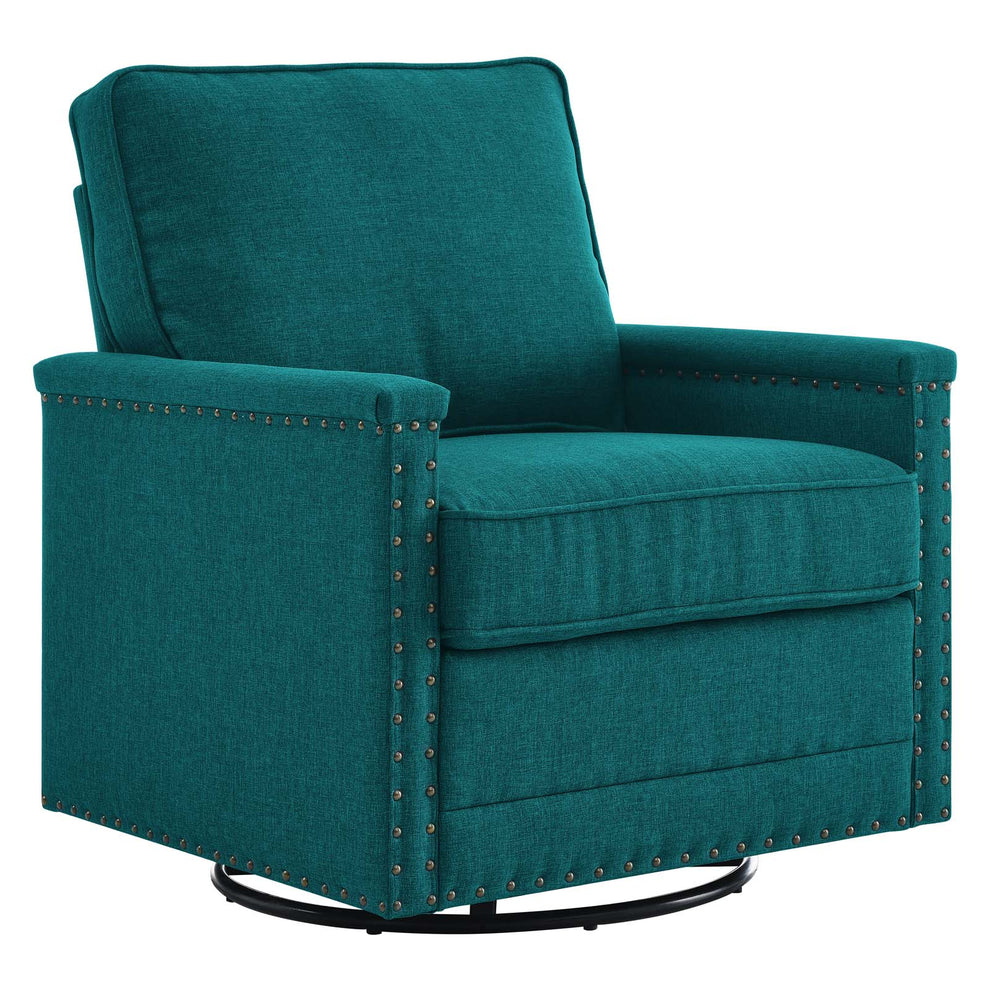 Modway Ashton Upholstered Fabric Swivel Chair - EEI-4991 | Sofas | Modishstore - 19