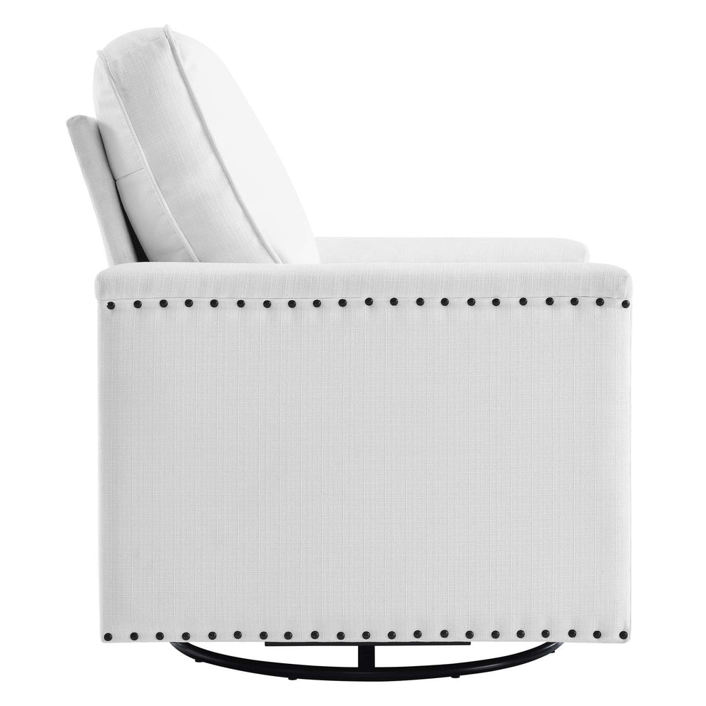 Modway Ashton Upholstered Fabric Swivel Chair - EEI-4991 | Sofas | Modishstore - 23
