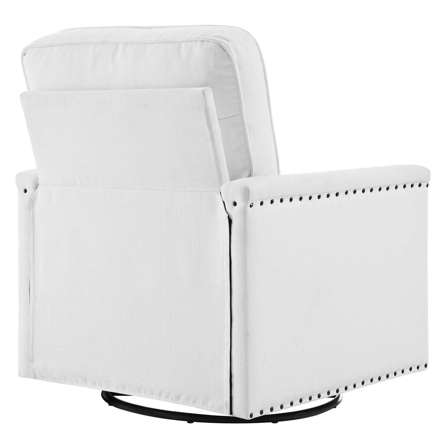 Modway Ashton Upholstered Fabric Swivel Chair | Sofas | Modishstore-24