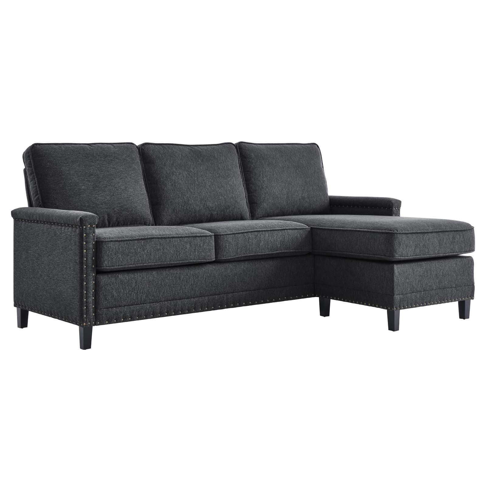 Modway Ashton Upholstered Fabric Sectional Sofa - EEI-4994 | Sectional | Modishstore - 10