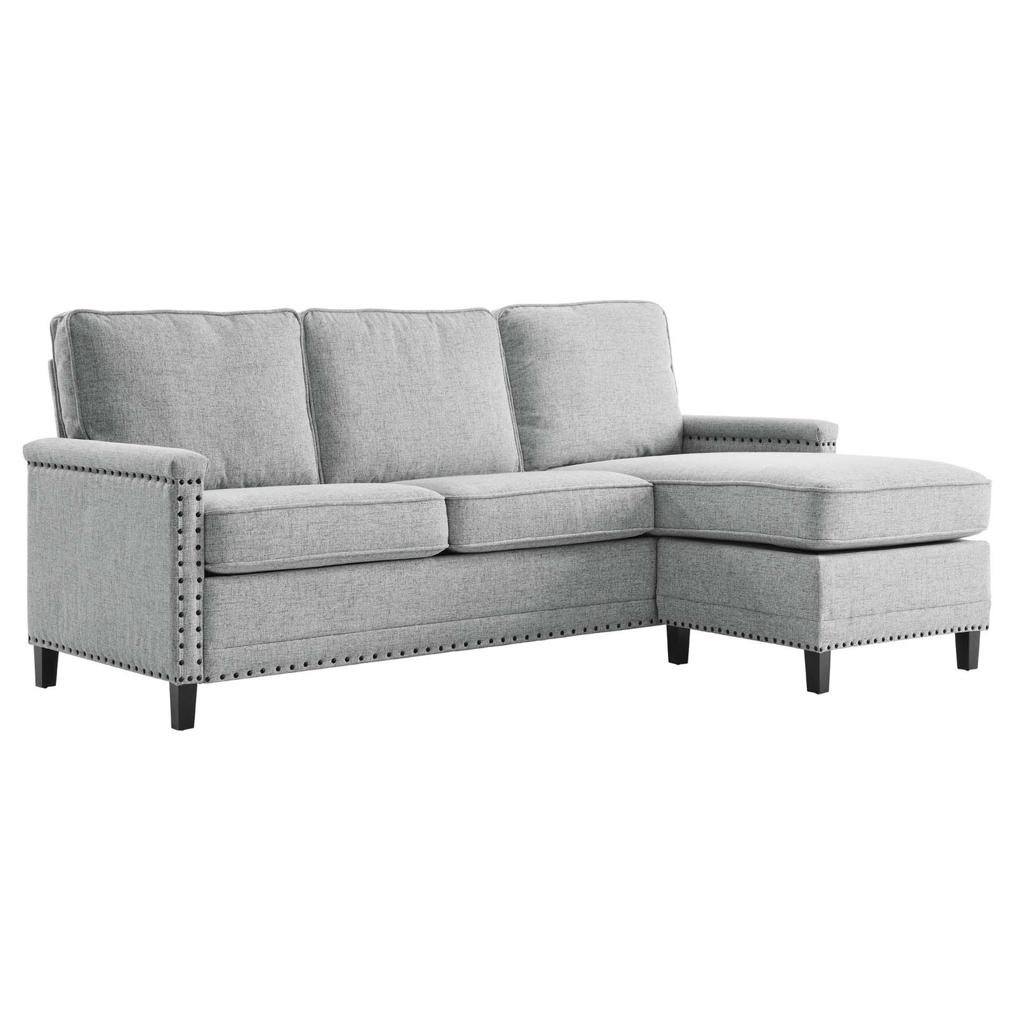 Modway Ashton Upholstered Fabric Sectional Sofa - EEI-4994 | Sectional | Modishstore - 15