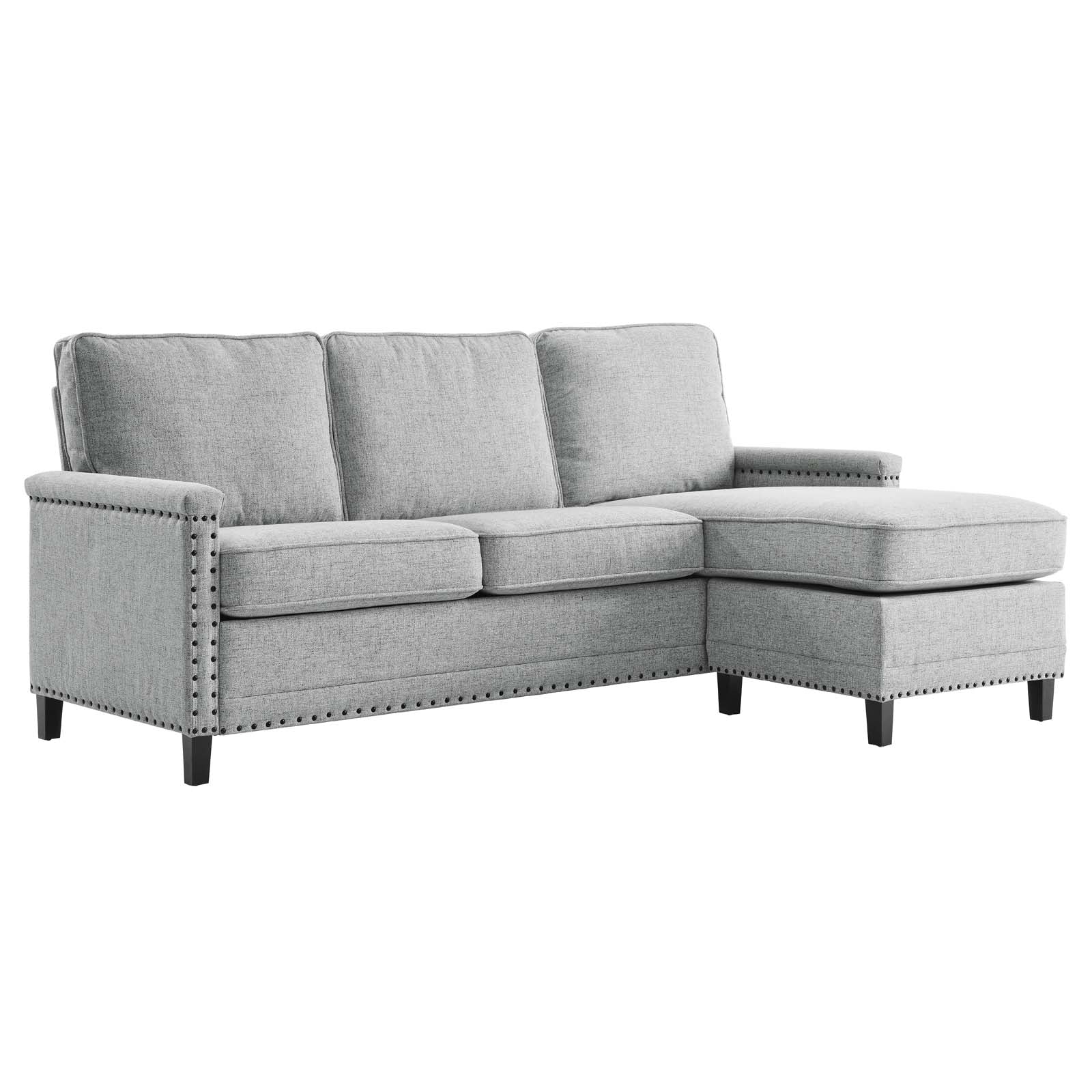 Modway Ashton Upholstered Fabric Sectional Sofa - EEI-4994 | Sectional | Modishstore - 15