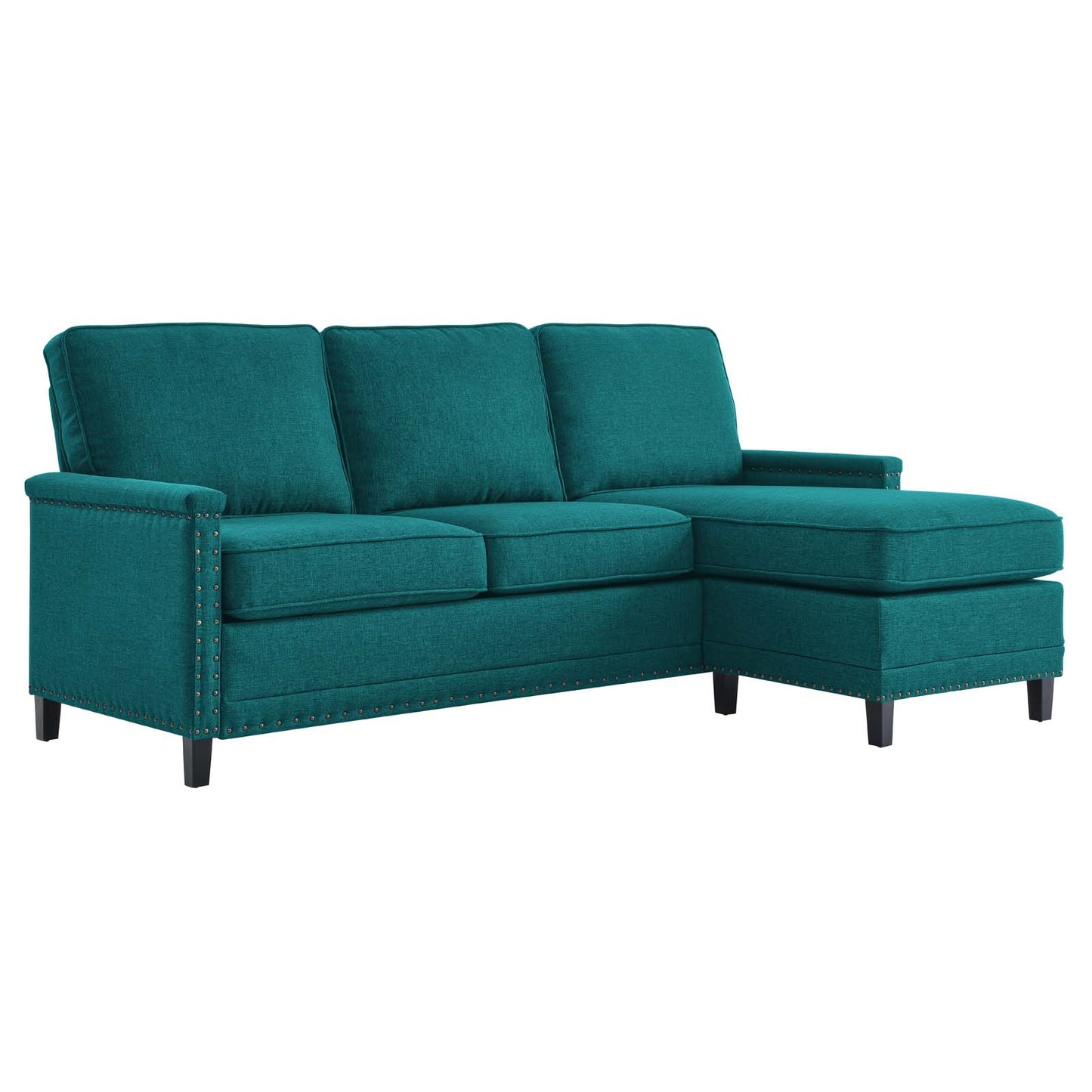 Modway Ashton Upholstered Fabric Sectional Sofa | Outdoor Sofas, Loveseats & Sectionals | Modishstore-18