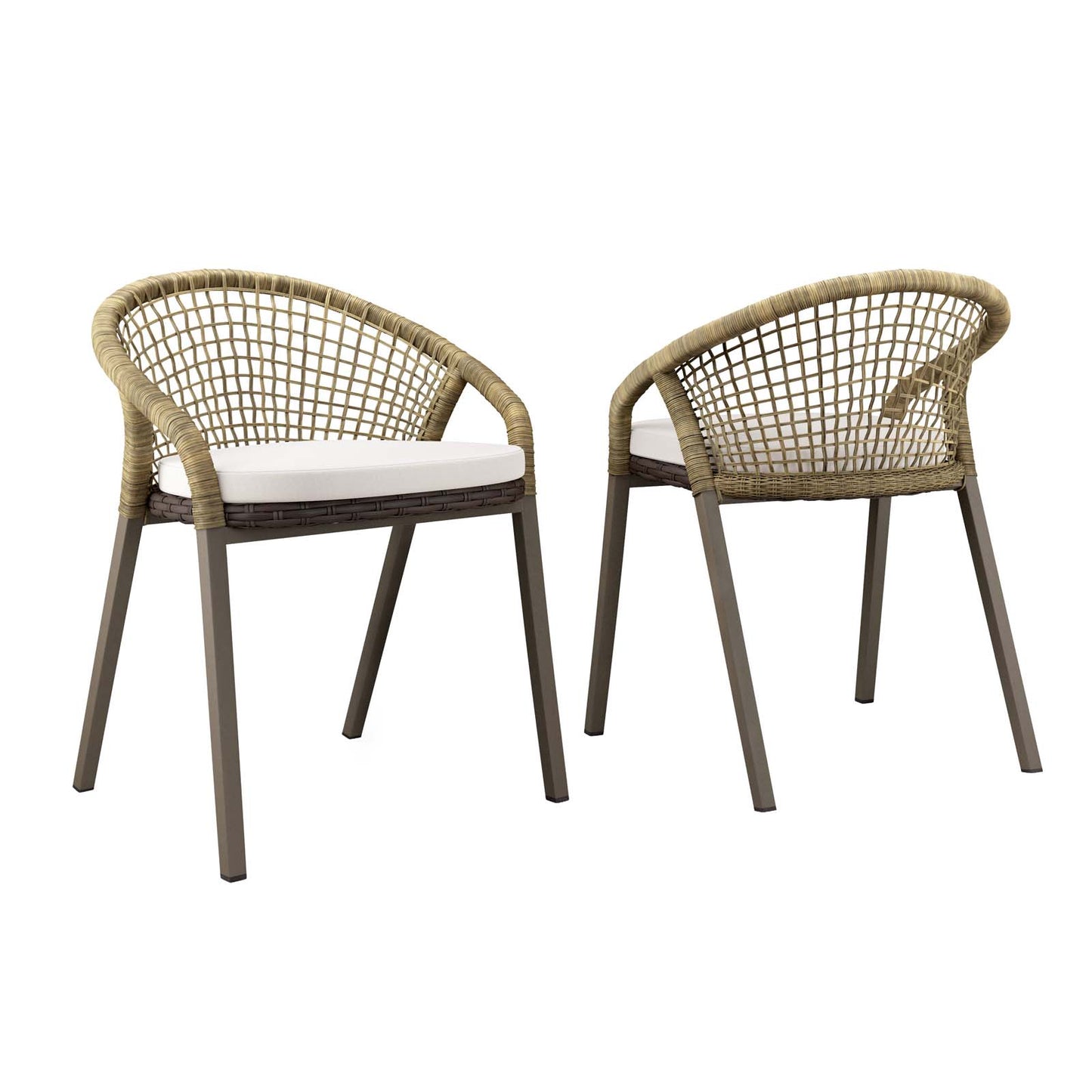 Meadow Outdoor Patio Dining Chairs Set of 2 By Modway - EEI-4995 | Outdoor Chairs | Modishstore - 9