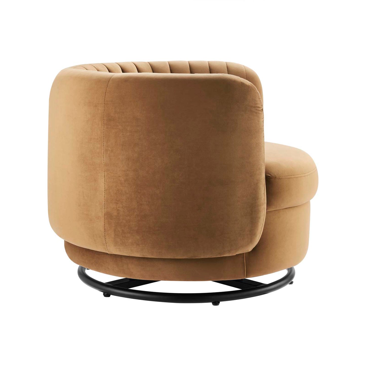 Embrace Tufted Performance Velvet Performance Velvet Swivel Chair By Modway - EEI-4998 | Armchairs | Modishstore - 3