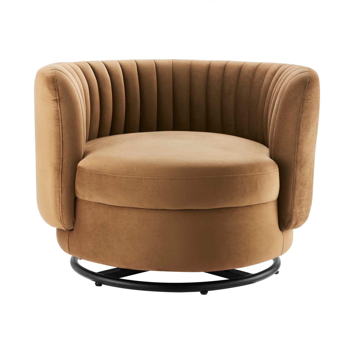 Embrace Tufted Performance Velvet Performance Velvet Swivel Chair By Modway - EEI-4998 | Armchairs | Modishstore - 6