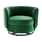 Embrace Tufted Performance Velvet Performance Velvet Swivel Chair By Modway - EEI-4998 | Armchairs | Modishstore - 12