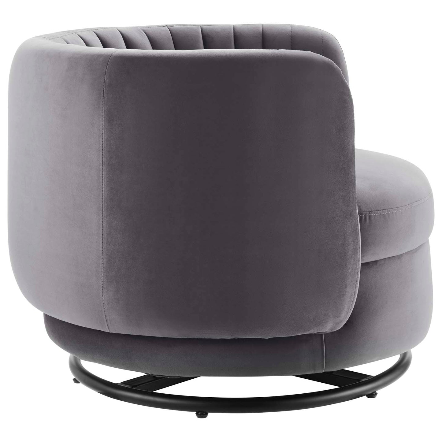 Embrace Tufted Performance Velvet Performance Velvet Swivel Chair By Modway - EEI-4998 | Armchairs | Modishstore - 16