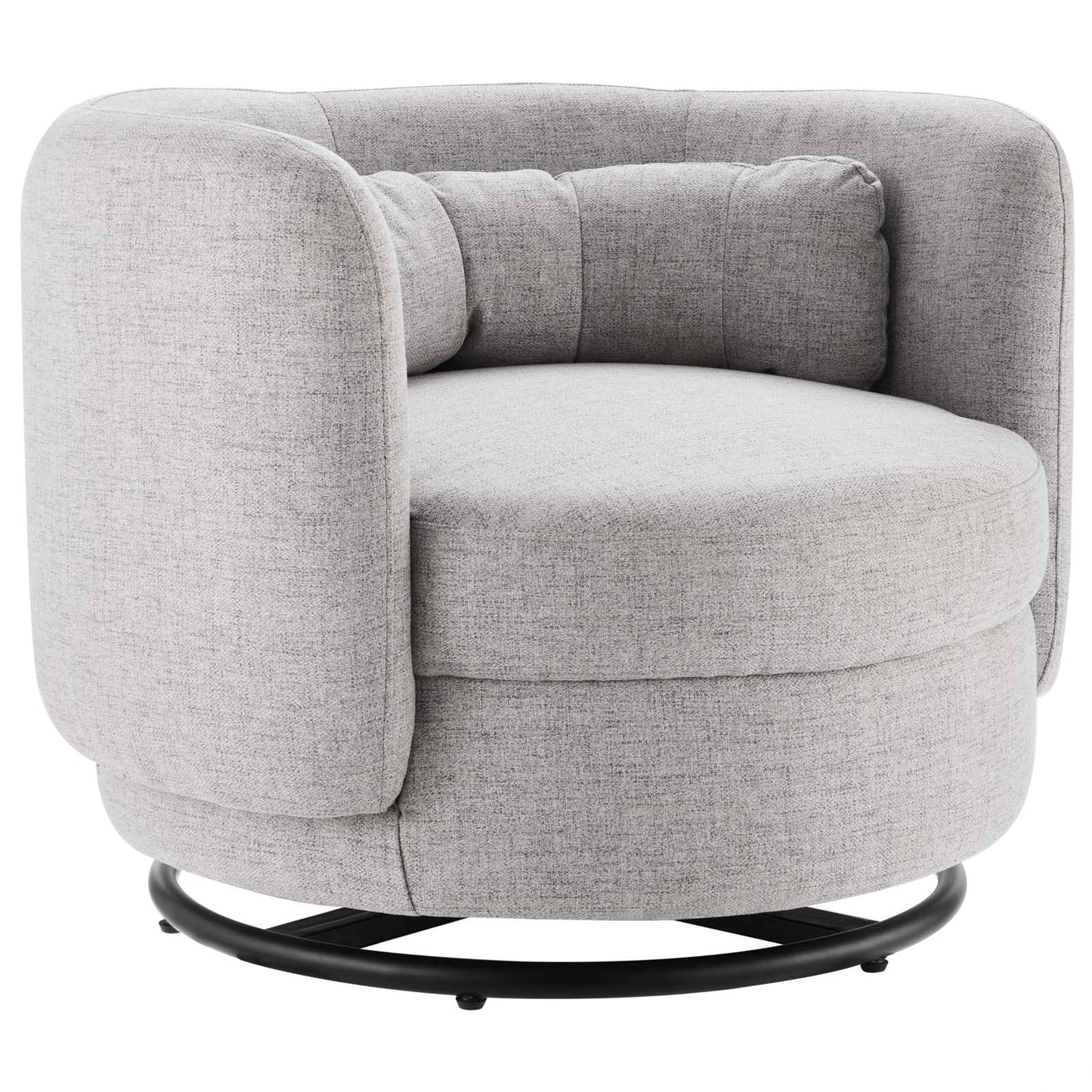 Relish Fabric Upholstered Upholstered Fabric Swivel Chair By Modway - EEI-5000 | Armchairs | Modishstore - 2