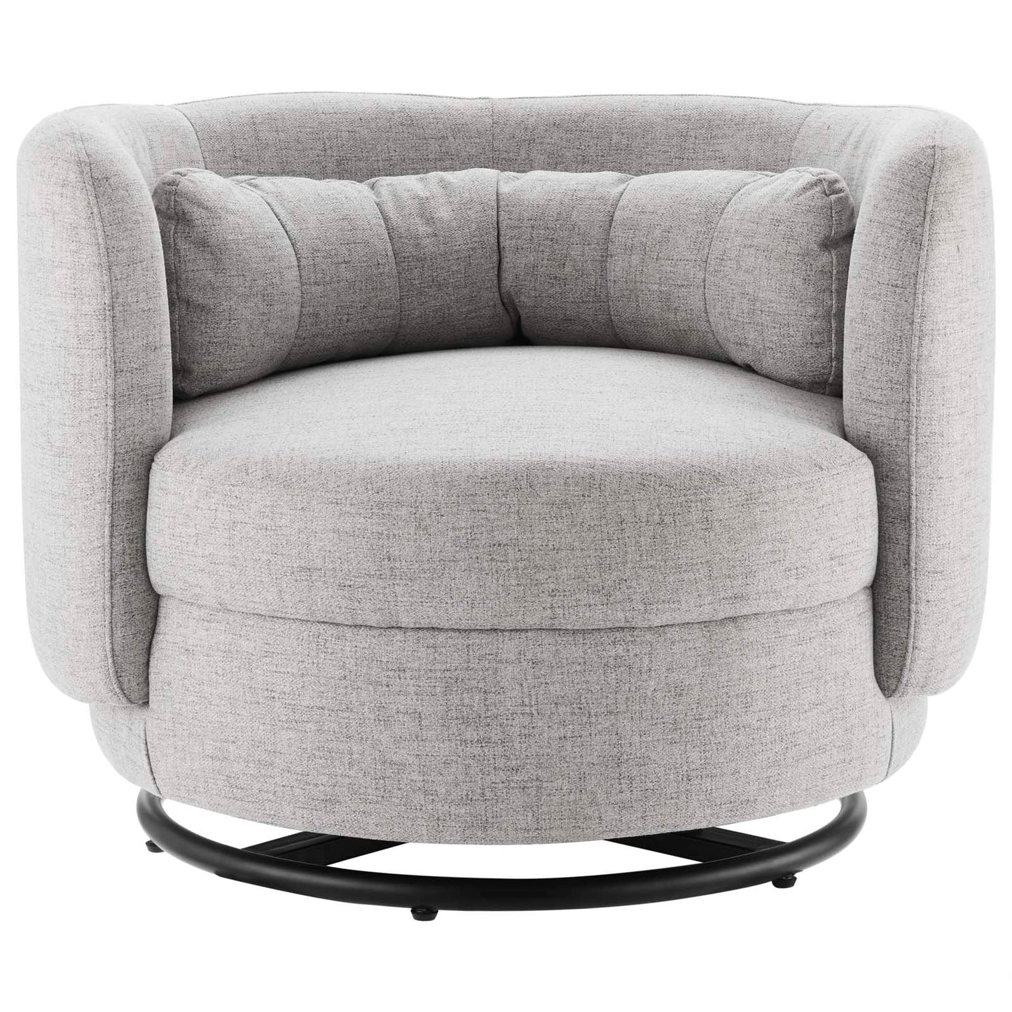 Relish Fabric Upholstered Upholstered Fabric Swivel Chair By Modway - EEI-5000 | Armchairs | Modishstore - 6