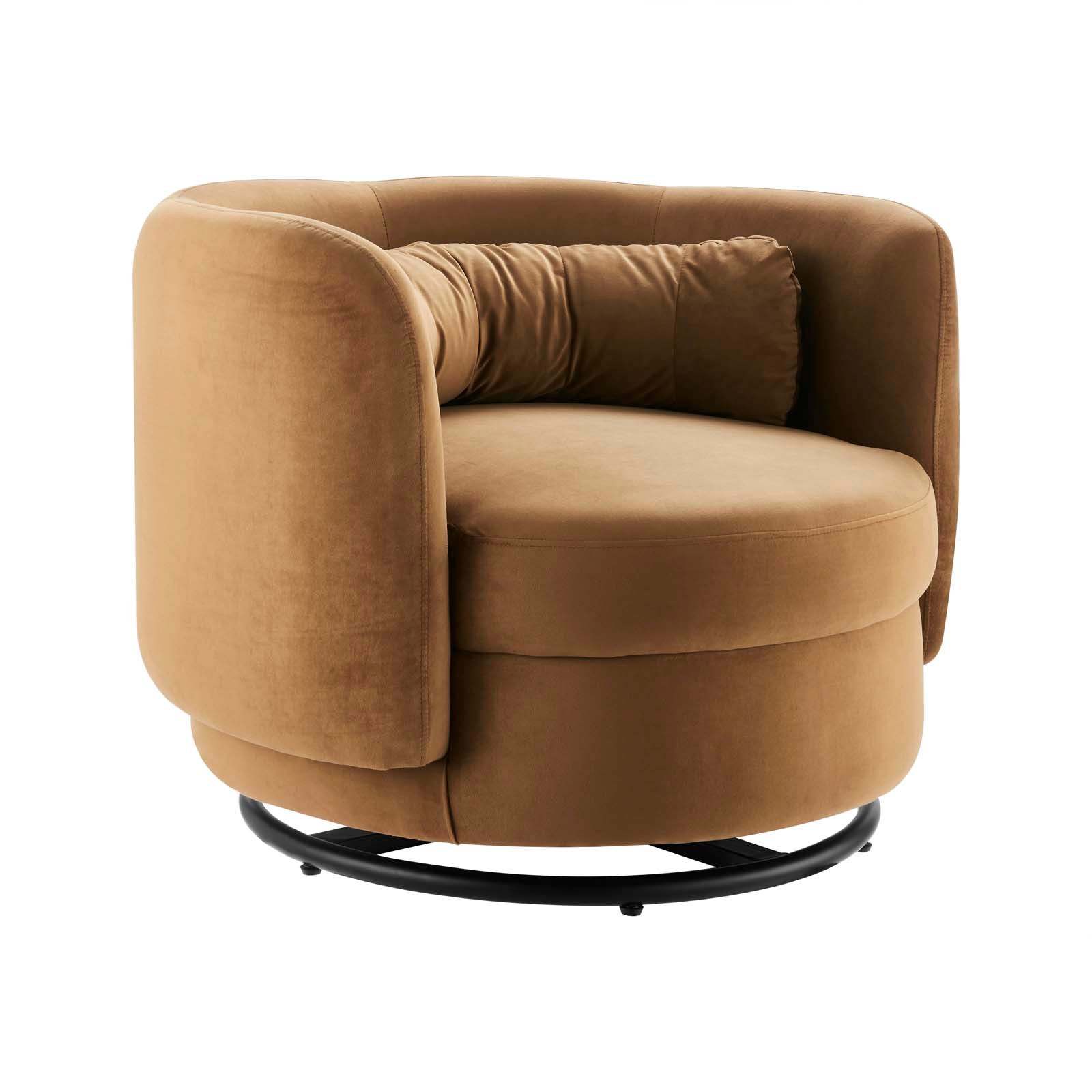Relish Performance Velvet Performance Velvet Swivel Chair By Modway - EEI-5001 | Armchairs | Modishstore - 2