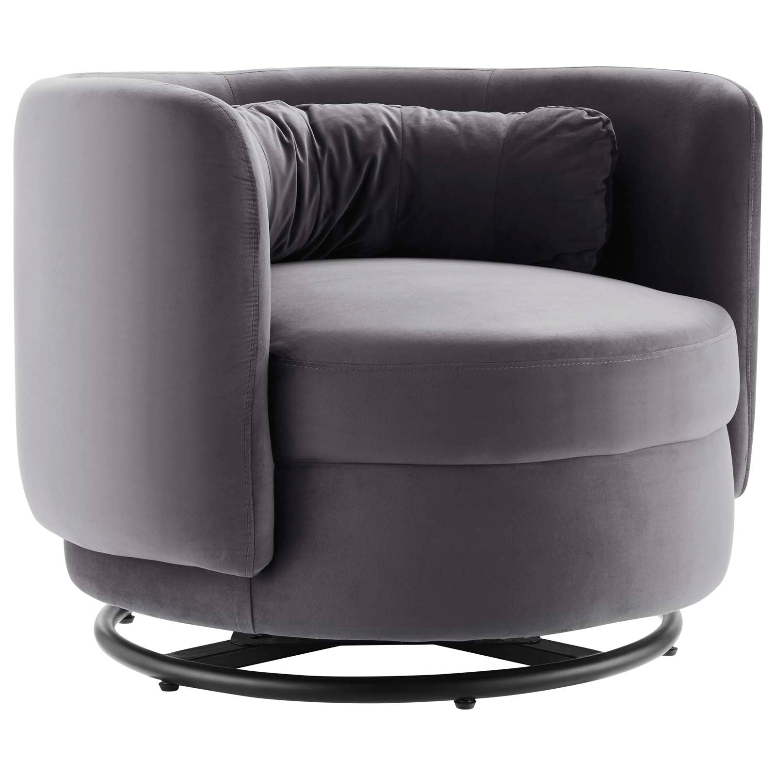 Relish Performance Velvet Performance Velvet Swivel Chair By Modway - EEI-5001 | Armchairs | Modishstore - 16