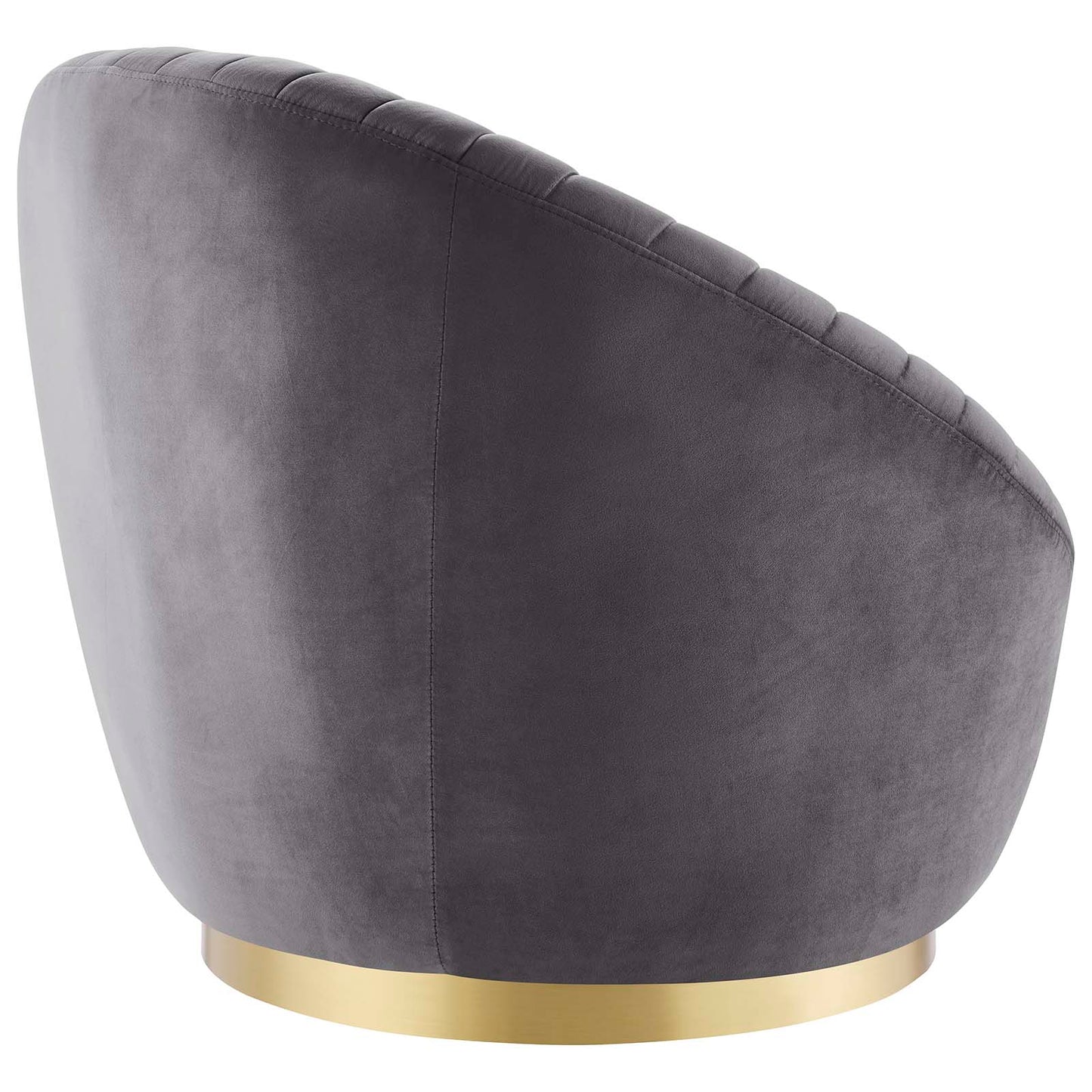 Whirr Tufted Performance Velvet Performance Velvet Swivel Chair By Modway - EEI-5002 | Armchairs | Modishstore - 10