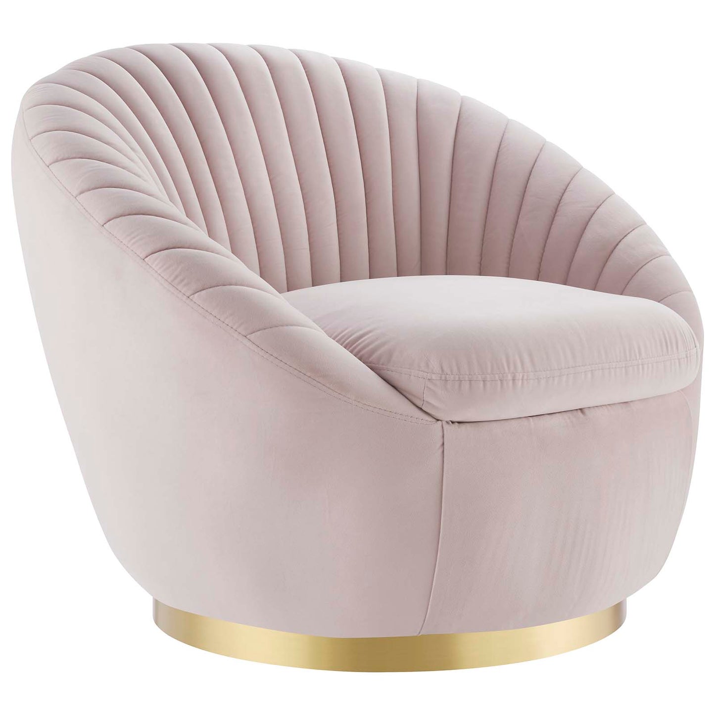 Whirr Tufted Performance Velvet Performance Velvet Swivel Chair By Modway - EEI-5002 | Armchairs | Modishstore - 22