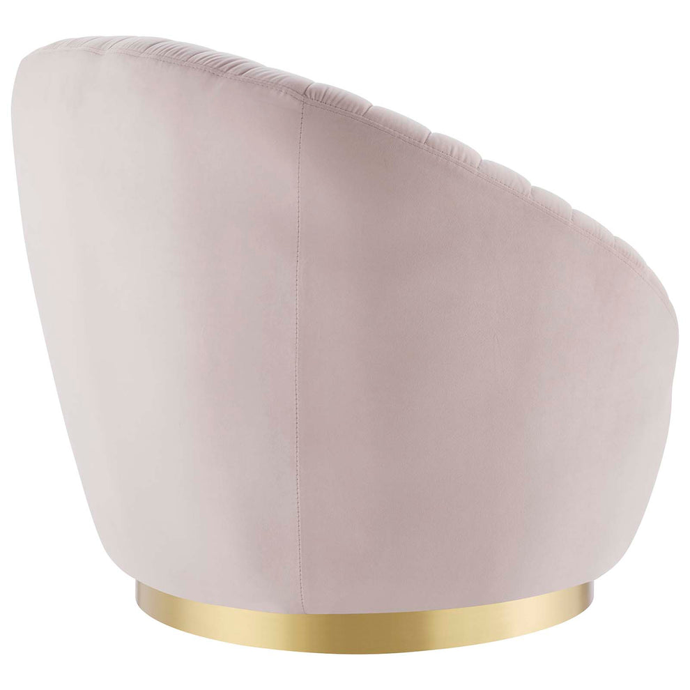 Whirr Tufted Performance Velvet Performance Velvet Swivel Chair By Modway - EEI-5002 | Armchairs | Modishstore - 24
