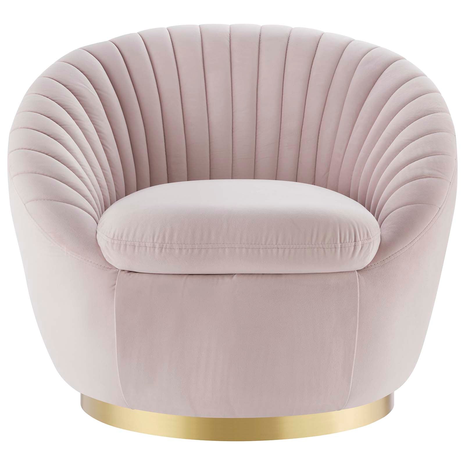 Whirr Tufted Performance Velvet Performance Velvet Swivel Chair By Modway - EEI-5002 | Armchairs | Modishstore - 26