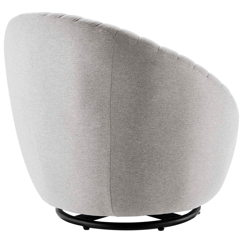 Whirr Tufted Fabric Fabric Swivel Chair By Modway - EEI-5003 | Armchairs | Modishstore - 11